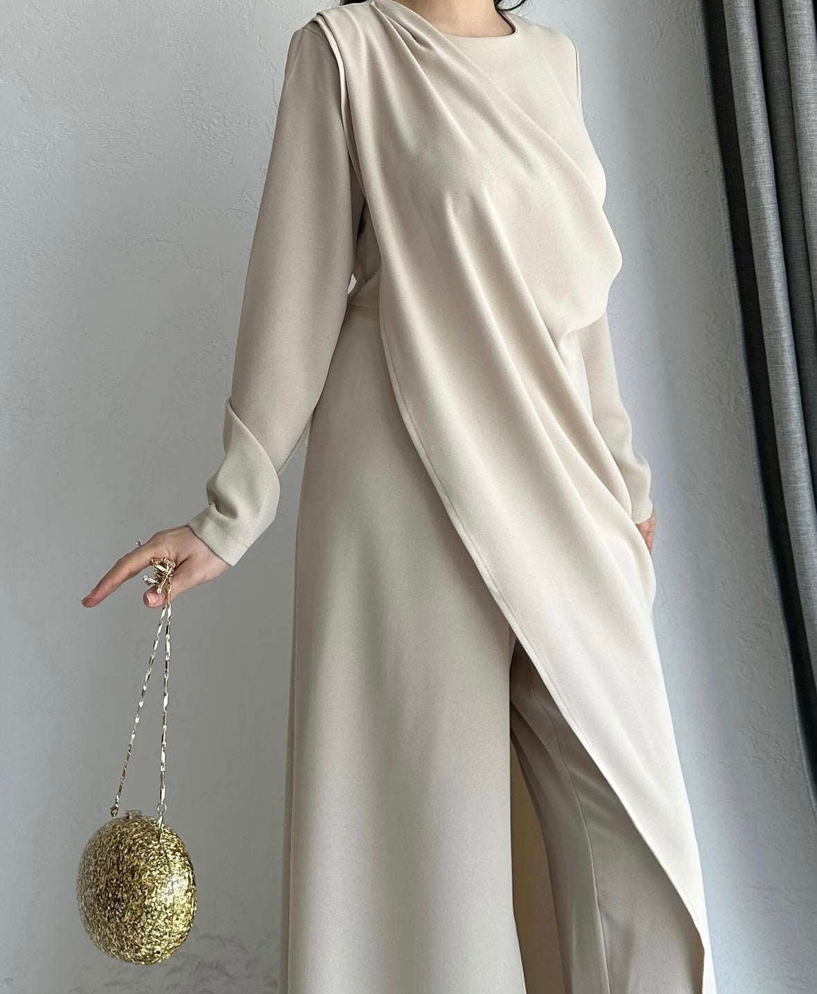 Aseel Jumpsuit - Cream