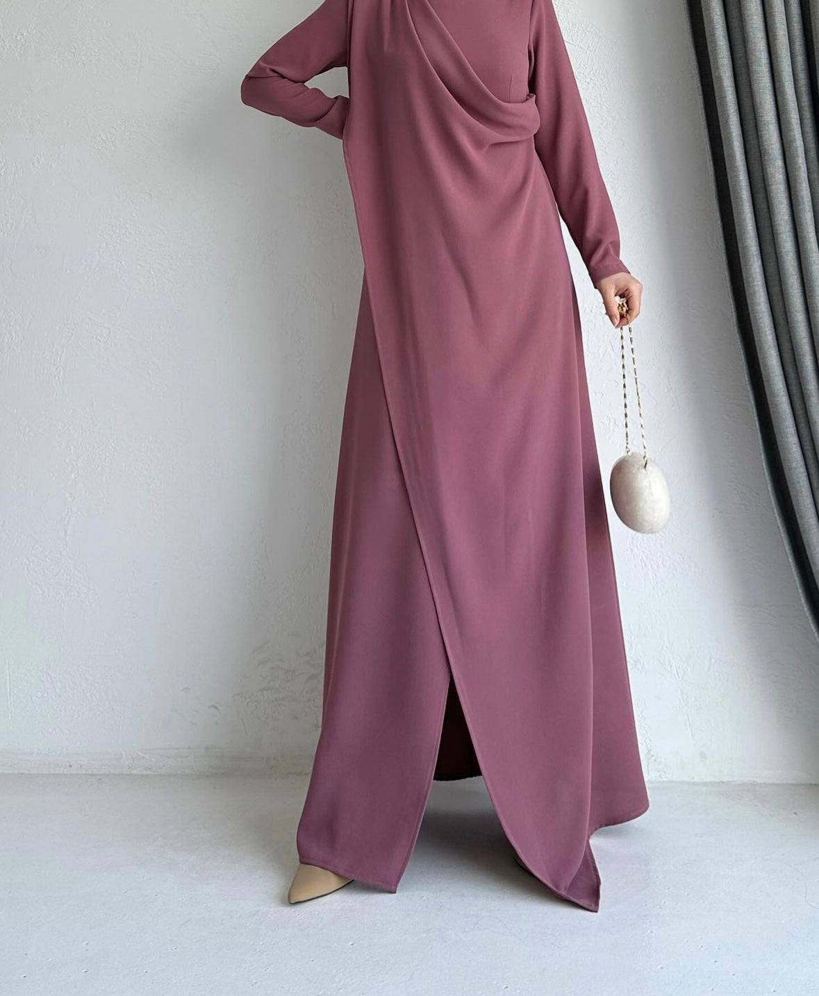 Aseel Jumpsuit - Dusty Pink