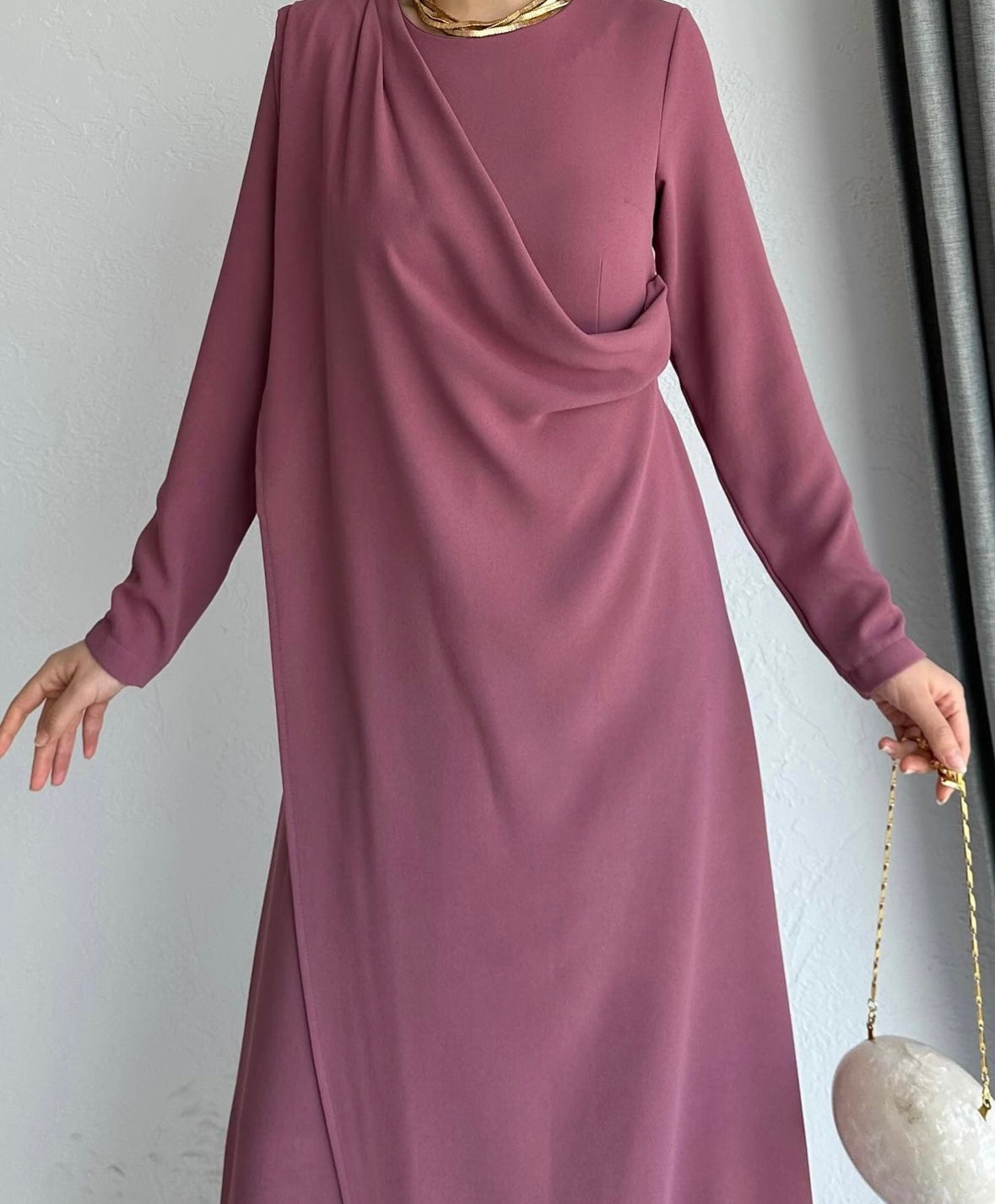 Aseel Jumpsuit - Dusty Pink